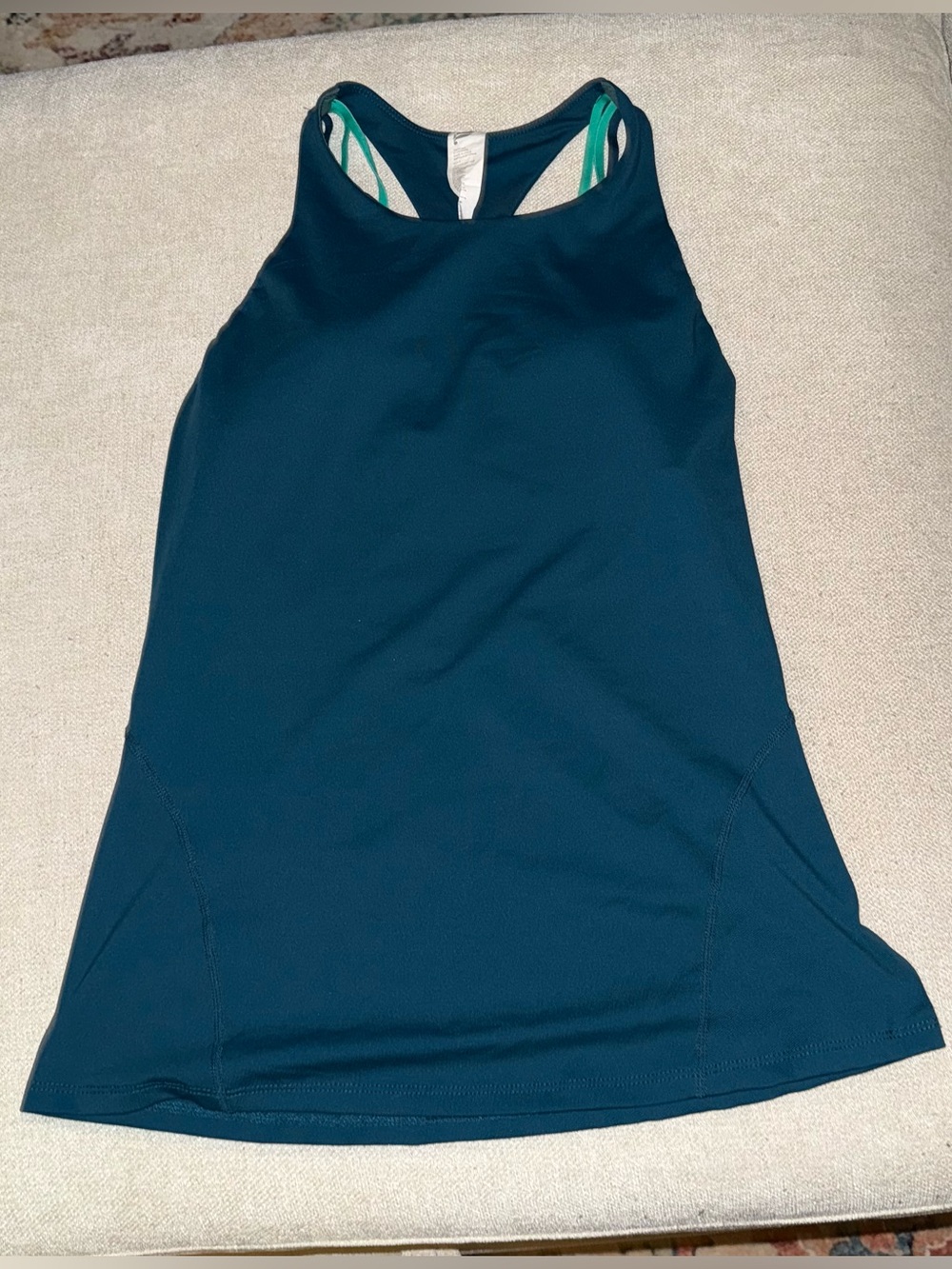 Fabletics Women's Racerback Tank Top in Teal